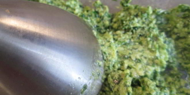 Рецепт багет с соусом песто