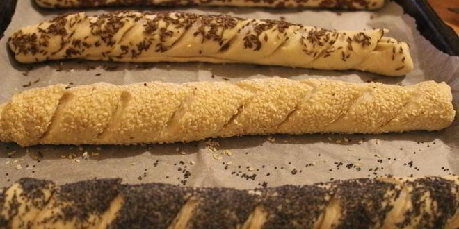 Рецепт багеты пшенично-ржаные