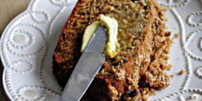 Рецепт банановый хлеб с корицей и орехами