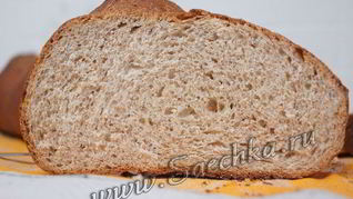 Рецепт Батон с отрубями