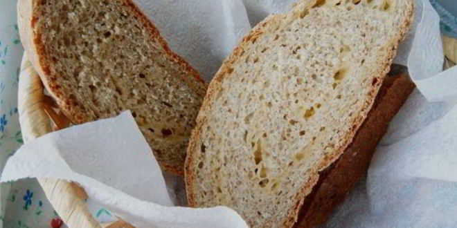 Рецепт батон цельнозерновой с сыром