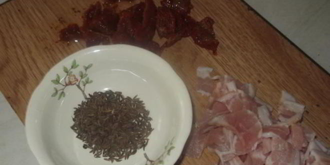 Рецепт белый хлеб с беконом