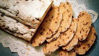 Рецепт Быстрый хлеб с инжиром и фундуком