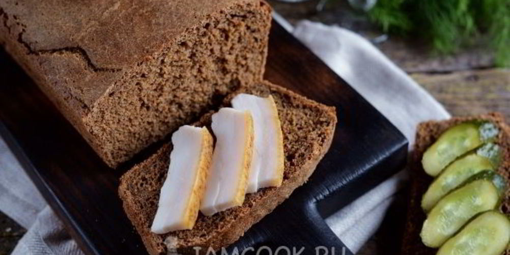 Как приготовить черный хлеб в духовке