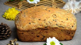 Рецепт Домашний итальянский хлеб с сыром и жареным луком