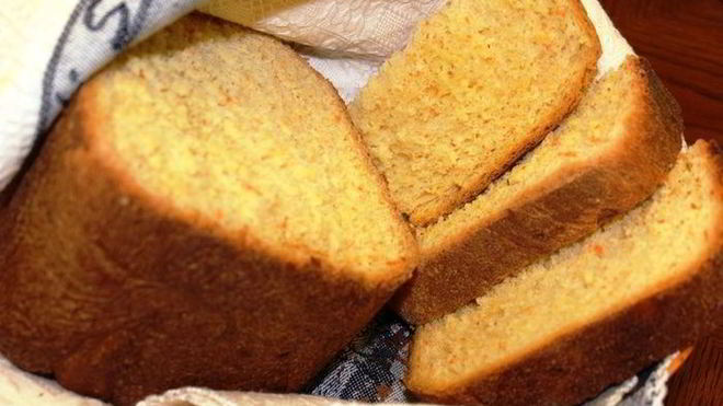 Рецепт Домашний морковный хлеб