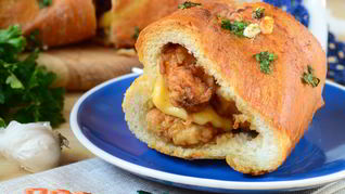 Рецепт Фаршированный багет Восторг