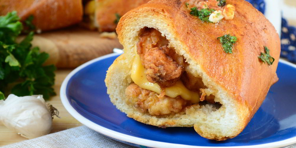 Как приготовить фаршированный багет восторг