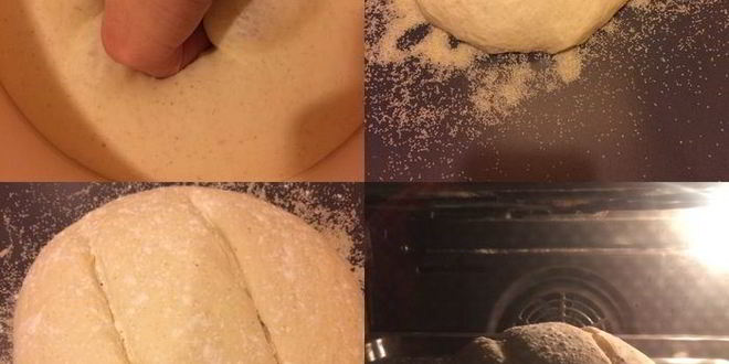 Рецепт французский сельский хлеб