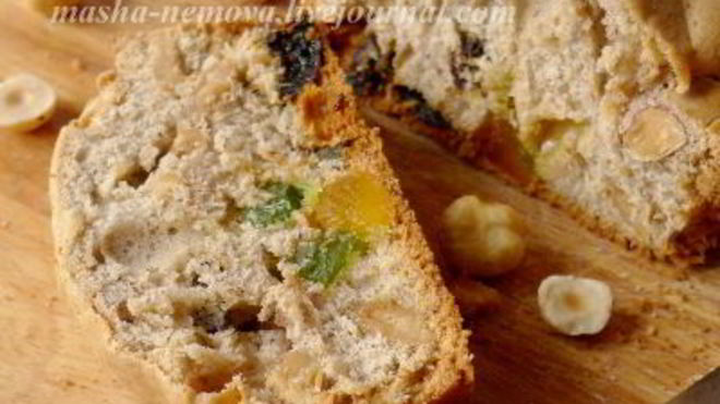 Рецепт Фруктовый хлеб