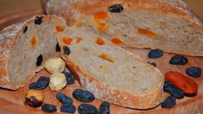 Рецепт Хлеб Императорский с сухофруктами