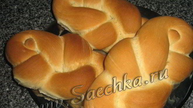 Рецепт Хлеб Косичка