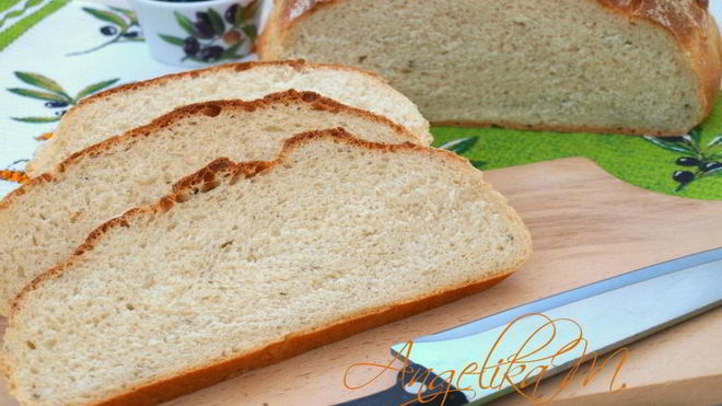 Рецепт Хлеб на оливковом рассоле