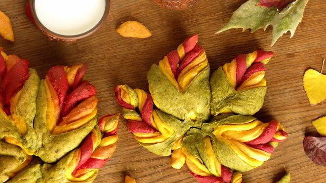 Рецепт Хлеб овощной Листья