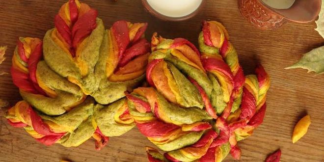 Рецепт хлеб овощной листья