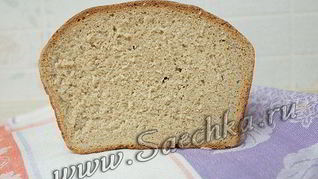 Рецепт Хлеб ржано-пшеничный по ГОСТу