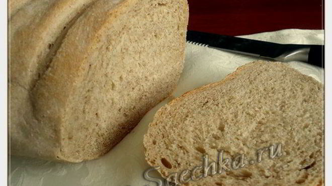 Рецепт Хлеб ржаной с пшеничной мукой