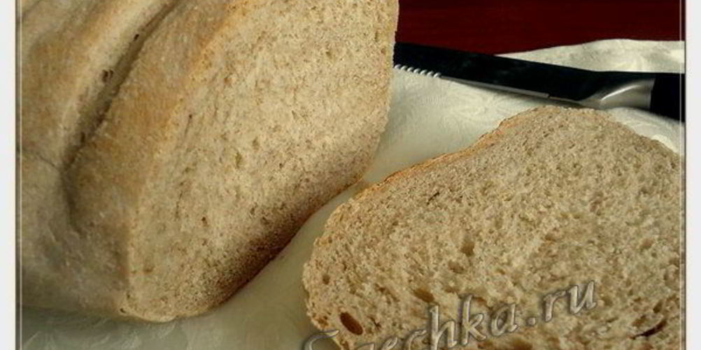 Как приготовить хлеб ржаной с пшеничной мукой