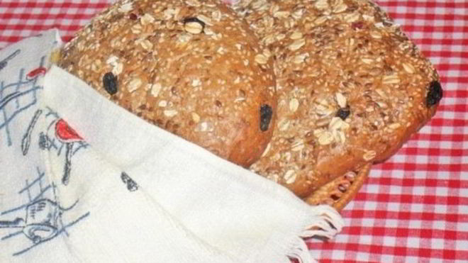 Рецепт Хлеб с хлопьями и отрубями