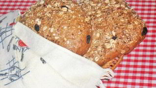 Рецепт Хлеб с хлопьями и отрубями