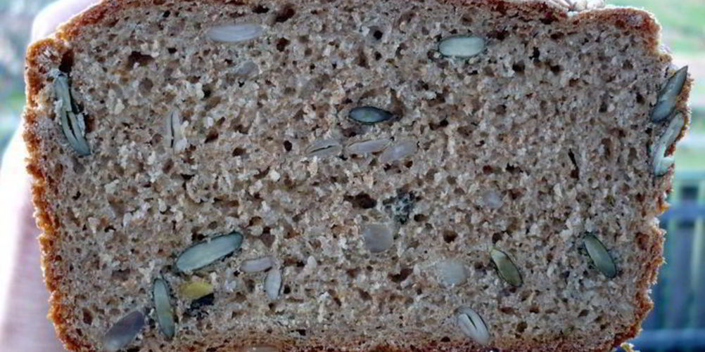 Рецепт сконы банановые с кунжутом