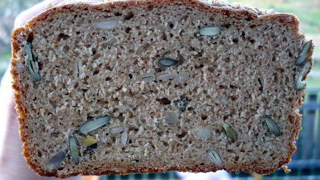Рецепт Хлеб с кунжутом и семечками