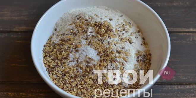 Рецепт хлеб с льняными семенами