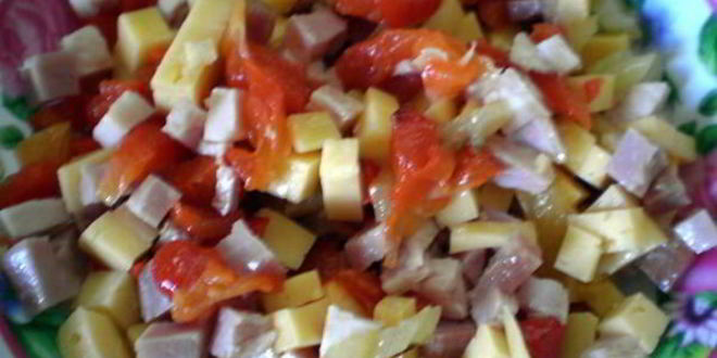 Рецепт хлеб с начинкой из бекона и перца