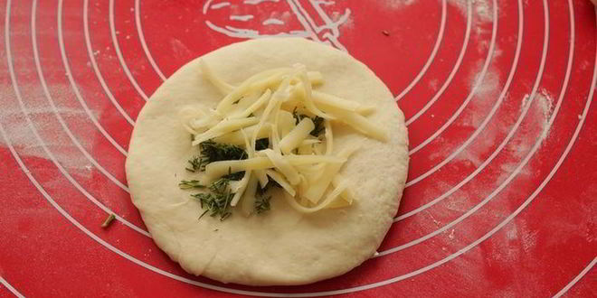 Рецепт хлеб с сыром и укропом