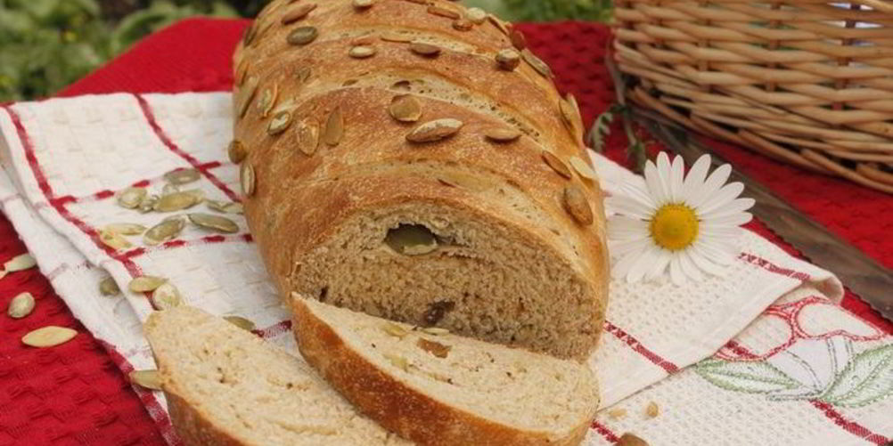 Как приготовить хлеб с тыквенными семечками