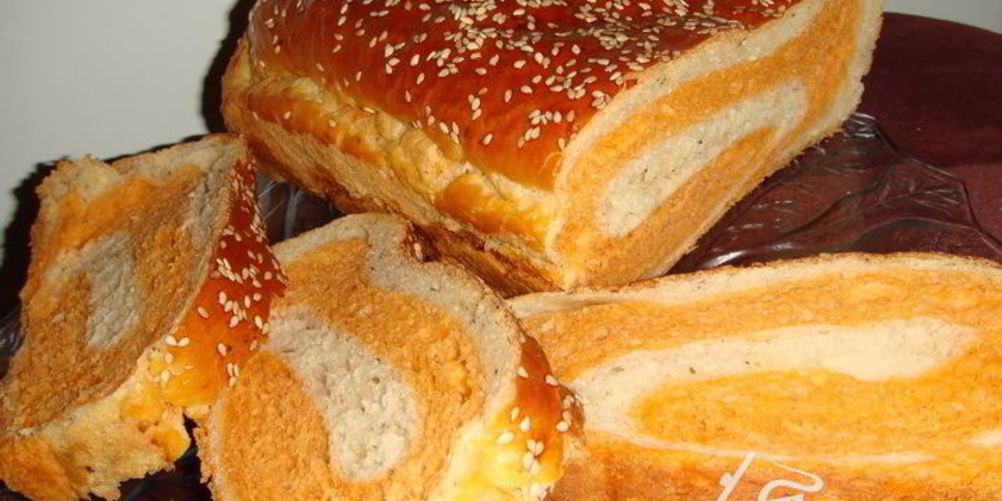 Рецепт хлеб овощной листья