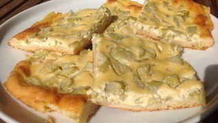 Рецепт Латышский ревеневый плоский хлебушек