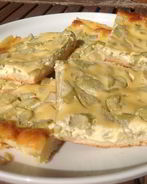 Латышский ревеневый плоский хлебушек