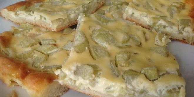 Рецепт латышский ревеневый плоский хлебушек