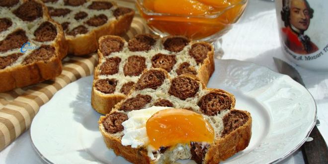 Рецепт леопардовый хлеб