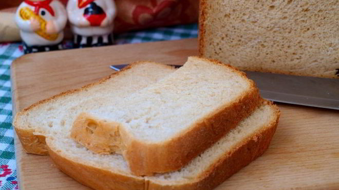 Рецепт Манный хлеб на молоке в хлебопечке