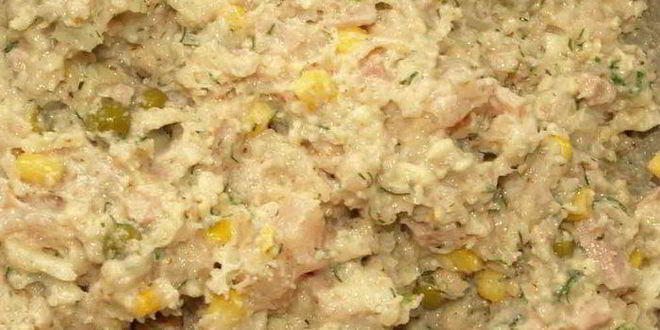 Рецепт миндально-куриный хлеб с овощами