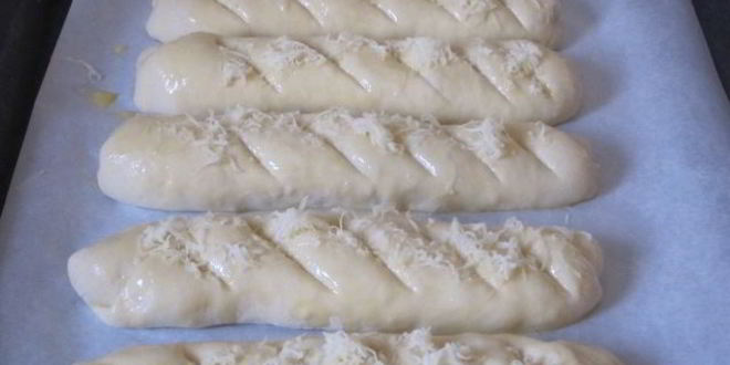 Рецепт мини-багеты с сыром