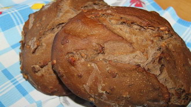 Рецепт Мультизлаковый хлеб с бататом и грецким орехом