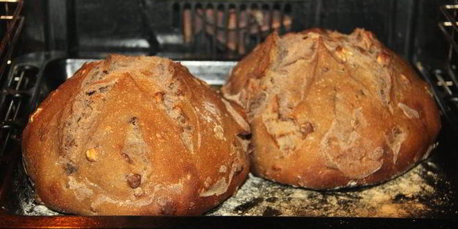 Рецепт мультизлаковый хлеб с бататом и грецким орехом