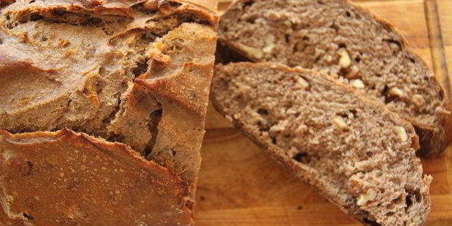 Рецепт мультизлаковый хлеб с бататом и грецким орехом