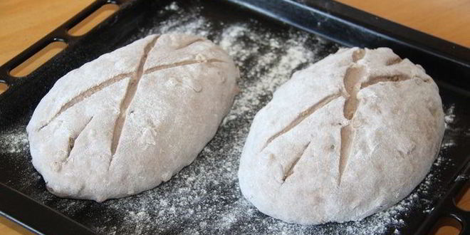 Рецепт мультизлаковый хлеб с бататом и грецким орехом