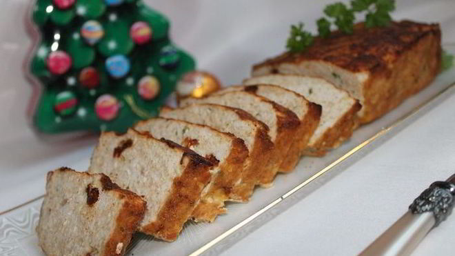 Рецепт Мясной хлеб с вялеными помидорами