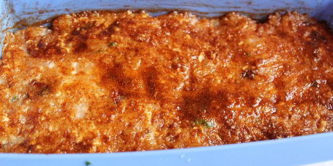 Рецепт мясной хлеб с вялеными помидорами