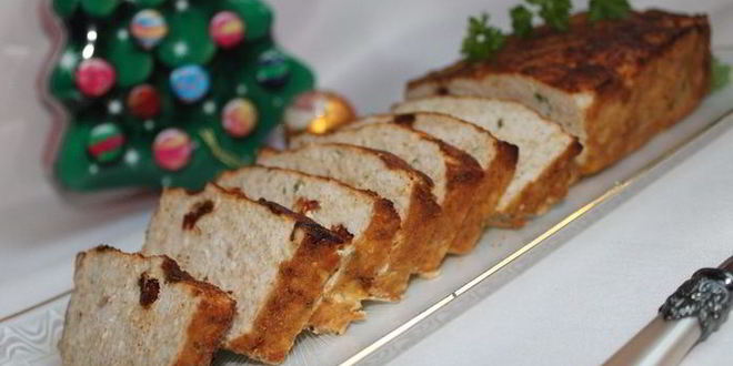 Рецепт мясной хлеб с вялеными помидорами