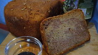 Рецепт Ореховый хлеб с семечками