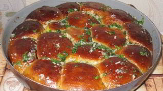 Рецепт Пампушки чесночные к борщу