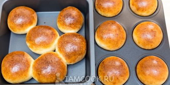 Рецепт порционный банановый хлеб на сухих дрожжах