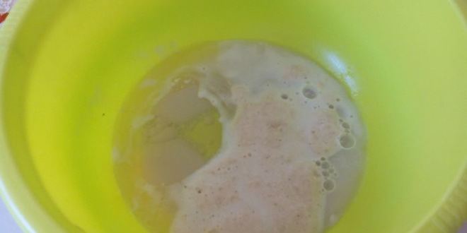 Рецепт постный хлеб с чечевицей и жареным луком