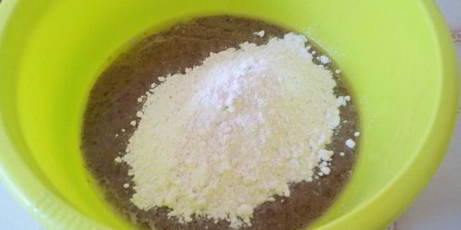 Рецепт постный хлеб с чечевицей и жареным луком